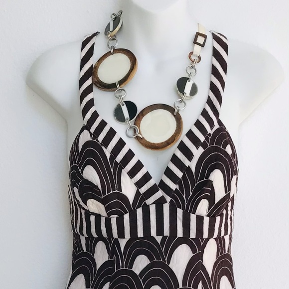 TRINA TURK Los Angeles Tiki Pin-Up DRESS Size 2 AS-IS - Picture 5 of 17